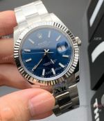 AR Rolex Datejust II 41mm 116334blio Blue Dial 904L Stainless Steel Copy Watch